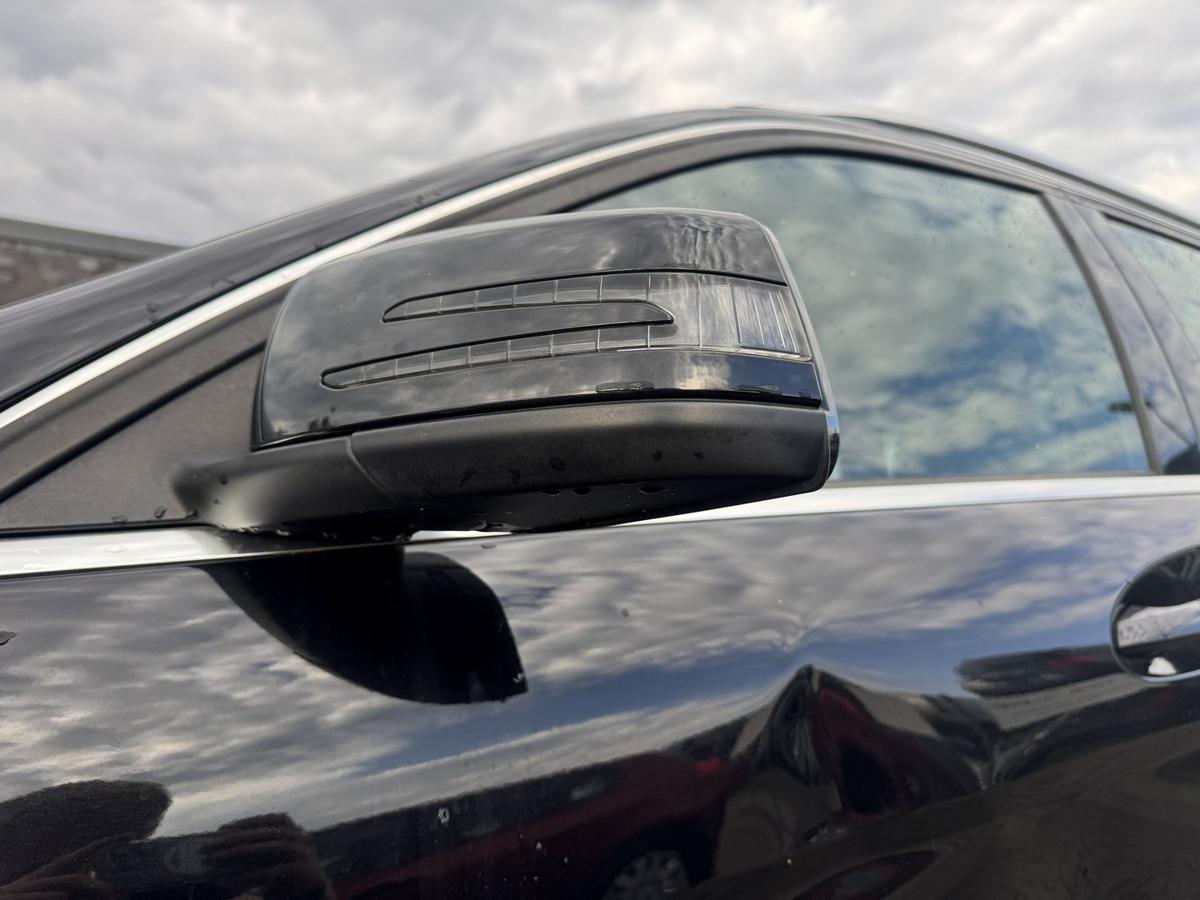 Mercedes C Klasse 204 original Au&szlig;enspiegel links elektrisch anklappbar 197 Obsidianschwarz Bj.2009